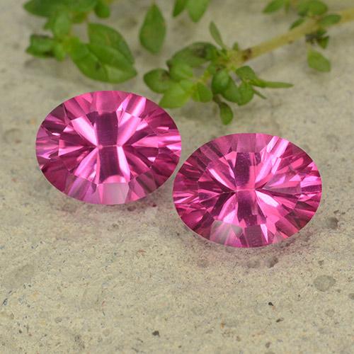 Achetez naturel 4,51ct rose topaze gems, coupe ovale, en provenance brésil chez gemselect. en stock, livraison internationale!