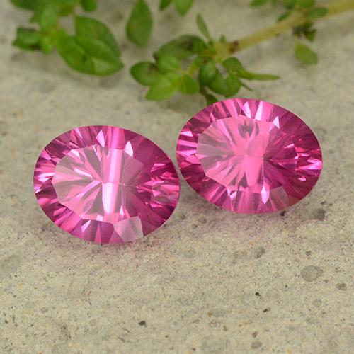 Achetez naturel 4,51ct rose topaze gems, coupe ovale, en provenance brésil chez gemselect. en stock, livraison internationale!