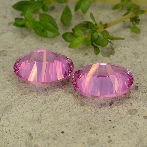 Achetez naturel 4,51ct rose topaze gems, coupe ovale, en provenance brésil chez gemselect. en stock, livraison internationale!