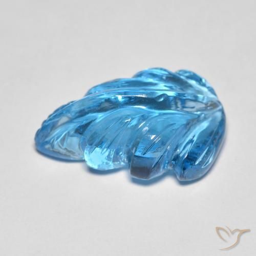 Topaze Bleu Suisse naturelle Fantaisie, 10.05 ct, Transparent