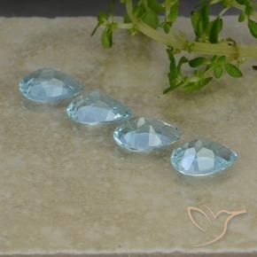Shop natural 3.27ct Bleu ciel Topaze gems, En forme de poire, from Brésil at GemSelect. In stock, global shipping!