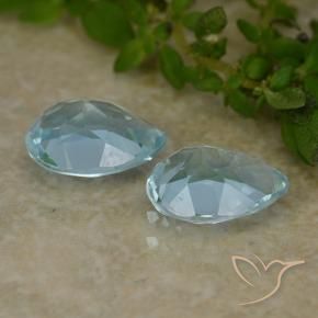 Shop natural 1.75ct Bleu ciel Topaze gems, En forme de poire, from Brésil at GemSelect. In stock, global shipping!