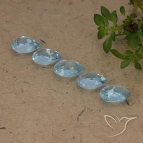 Shop natural 2.78ct Bleu ciel Topaze gems, En forme de poire, from Brésil at GemSelect. In stock, global shipping!