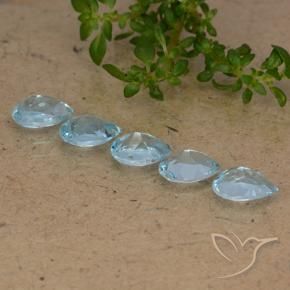 Shop natural 2.55ct Bleu ciel Topaze gems, En forme de poire, from Brésil at GemSelect. In stock, global shipping!