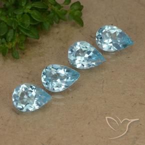 Shop natural 2.68ct Bleu ciel Topaze gems, En forme de poire, from Brésil at GemSelect. In stock, global shipping!