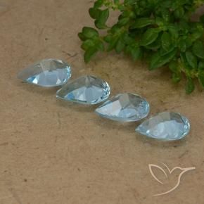 Shop natural 2.68ct Bleu ciel Topaze gems, En forme de poire, from Brésil at GemSelect. In stock, global shipping!