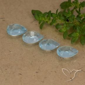 Shop natural 2.16ct Bleu ciel Topaze gems, En forme de poire, from Brésil at GemSelect. In stock, global shipping!