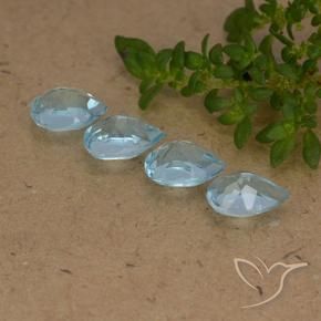 Shop natural 2.30ct Bleu ciel Topaze gems, En forme de poire, from Brésil at GemSelect. In stock, global shipping!