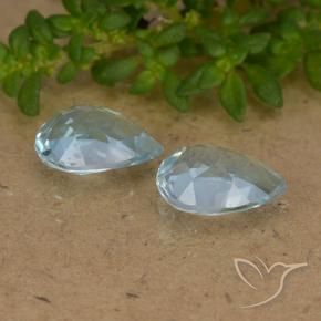 Shop natural 1.62ct Bleu ciel Topaze gems, En forme de poire, from Brésil at GemSelect. In stock, global shipping!