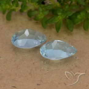 Shop natural 1.77ct Bleu ciel Topaze gems, En forme de poire, from Brésil at GemSelect. In stock, global shipping!