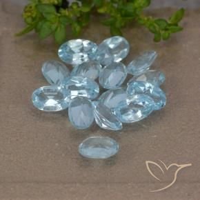 Shop natural 3.89ct Bleu ciel Topaze gems, ovale, from Brésil at GemSelect. In stock, global shipping!