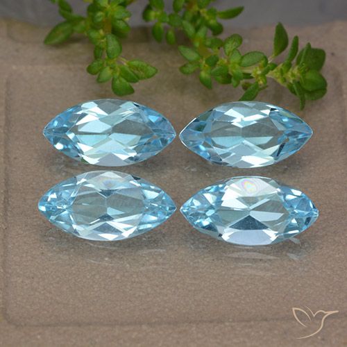 Shop natural 5.25ct Bleu Suisse Topaze gems, Marquise, from Brésil at GemSelect. In stock, global shipping!