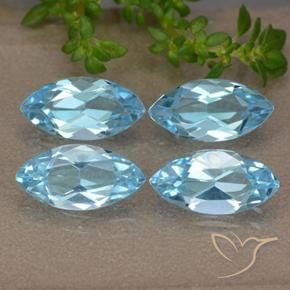 Shop natural 5.25ct Bleu Suisse Topaze gems, Marquise, from Brésil at GemSelect. In stock, global shipping!