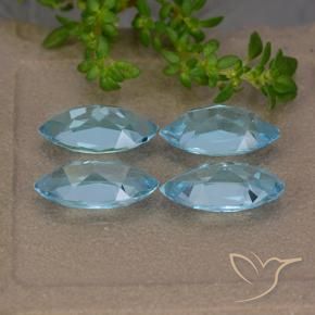 Shop natural 5.25ct Bleu Suisse Topaze gems, Marquise, from Brésil at GemSelect. In stock, global shipping!