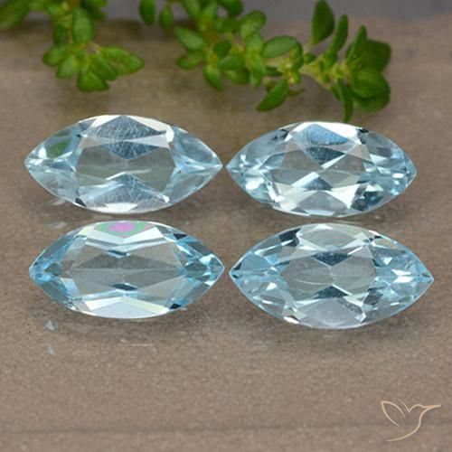 Shop natural 4.88ct Bleu ciel Topaze gems, Marquise, from Brésil at GemSelect. In stock, global shipping!