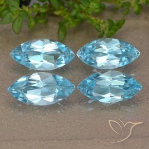 Shop natural 5.06ct Bleu Suisse Topaze gems, Marquise, from Brésil at GemSelect. In stock, global shipping!