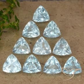 Shop natural 5.31ct Bleu ciel Topaze gems, Trillion, from Brésil at GemSelect. In stock, global shipping!