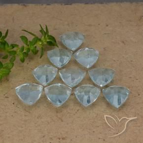 Shop natural 5.31ct Bleu ciel Topaze gems, Trillion, from Brésil at GemSelect. In stock, global shipping!
