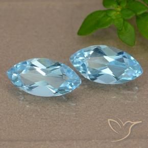 Shop natural 2.47ct Bleu ciel Topaze gems, Marquise, from Brésil at GemSelect. In stock, global shipping!