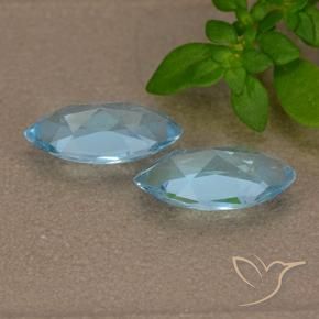 Shop natural 2.47ct Bleu ciel Topaze gems, Marquise, from Brésil at GemSelect. In stock, global shipping!