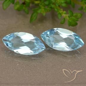 Shop natural 2.22ct Bleu ciel Topaze gems, Marquise, from Brésil at GemSelect. In stock, global shipping!