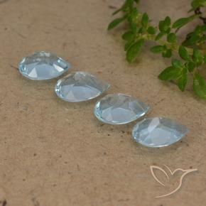 Shop natural 3.13ct Bleu ciel Topaze gems, En forme de poire, from Brésil at GemSelect. In stock, global shipping!