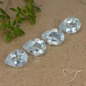 Shop natural 3.29ct Bleu ciel Topaze gems, En forme de poire, from Brésil at GemSelect. In stock, global shipping!