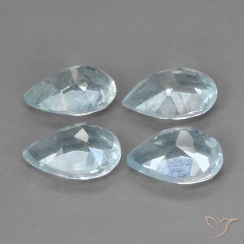 Shop natural 3.31ct Bleu ciel Topaze gems, En forme de poire, from Brésil at GemSelect. In stock, global shipping!