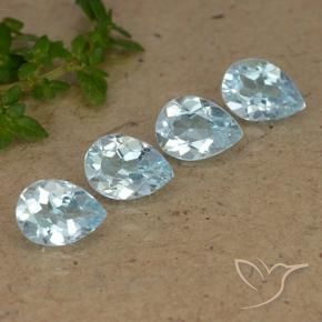 Shop natural 3.27ct Bleu ciel Topaze gems, En forme de poire, from Brésil at GemSelect. In stock, global shipping!