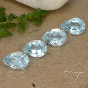 Shop natural 3.28ct Bleu ciel Topaze gems, En forme de poire, from Brésil at GemSelect. In stock, global shipping!