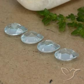Shop natural 3.28ct Bleu ciel Topaze gems, En forme de poire, from Brésil at GemSelect. In stock, global shipping!