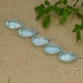 Shop natural 3.74ct Bleu ciel Topaze gems, En forme de poire, from Brésil at GemSelect. In stock, global shipping!