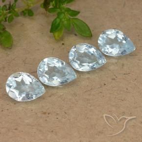 Shop natural 3.22ct Bleu ciel Topaze gems, En forme de poire, from Brésil at GemSelect. In stock, global shipping!
