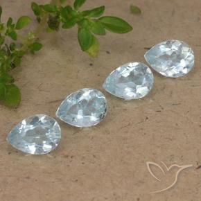 Shop natural 3.30ct Bleu ciel Topaze gems, En forme de poire, from Brésil at GemSelect. In stock, global shipping!