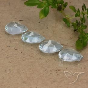 Shop natural 3.30ct Bleu ciel Topaze gems, En forme de poire, from Brésil at GemSelect. In stock, global shipping!