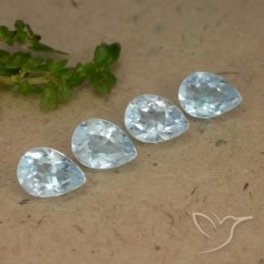 Shop natural 3.60ct Bleu ciel Topaze gems, En forme de poire, from Brésil at GemSelect. In stock, global shipping!