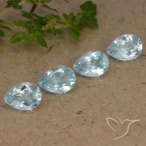 Shop natural 3.39ct Bleu ciel Topaze gems, En forme de poire, from Brésil at GemSelect. In stock, global shipping!