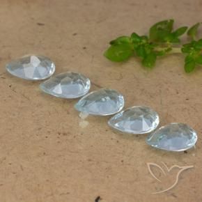 Shop natural 4.24ct Bleu ciel Topaze gems, En forme de poire, from Brésil at GemSelect. In stock, global shipping!