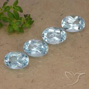 Shop natural 4.14ct Bleu ciel Topaze gems, ovale, from Brésil at GemSelect. In stock, global shipping!