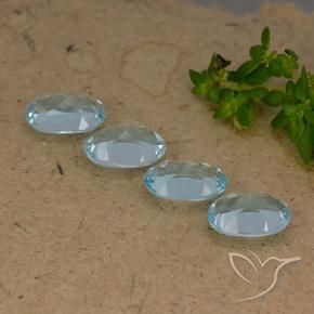 Shop natural 3.73ct Bleu ciel Topaze gems, ovale, from Brésil at GemSelect. In stock, global shipping!