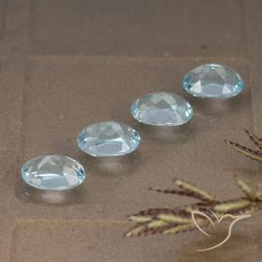 Shop natural 4.08ct Bleu ciel Topaze gems, ovale, from Brésil at GemSelect. In stock, global shipping!