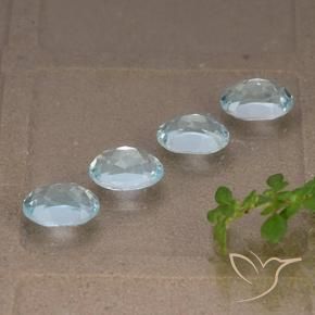 Shop natural 4.23ct Bleu ciel Topaze gems, ovale, from Brésil at GemSelect. In stock, global shipping!