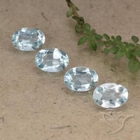 Shop natural 3.84ct Bleu ciel Topaze gems, ovale, from Brésil at GemSelect. In stock, global shipping!