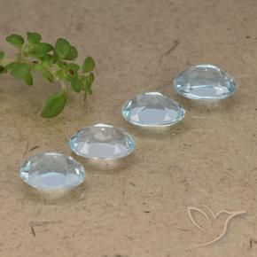 Shop natural 3.78ct Bleu ciel Topaze gems, ovale, from Brésil at GemSelect. In stock, global shipping!