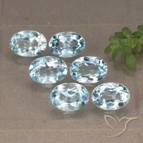 Shop natural 6.19ct Bleu ciel Topaze gems, ovale, from Brésil at GemSelect. In stock, global shipping!