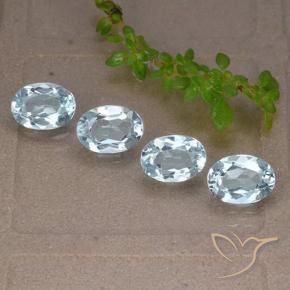 Shop natural 3.78ct Bleu ciel Topaze gems, ovale, from Brésil at GemSelect. In stock, global shipping!