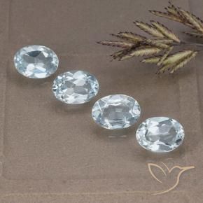 Shop natural 3.96ct Bleu ciel Topaze gems, ovale, from Brésil at GemSelect. In stock, global shipping!