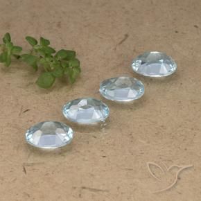 Shop natural 3.98ct Bleu ciel Topaze gems, ovale, from Brésil at GemSelect. In stock, global shipping!