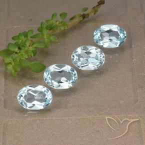Shop natural 3.63ct Bleu ciel Topaze gems, ovale, from Brésil at GemSelect. In stock, global shipping!