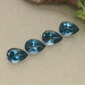 Achetez naturel 3,07ct bleue topaze gems, en forme de poire, en provenance brésil chez gemselect. en stock, livraison internationale!